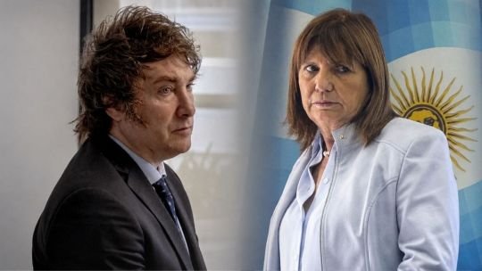 Javier Milei y Patricia Bullrich en el centro de la escena política