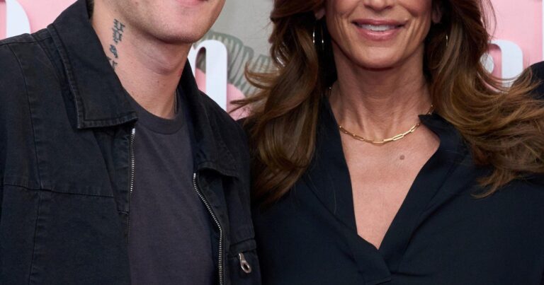 Presley Gerber, hijo de Cindy Crawford, en una imagen de archivo
