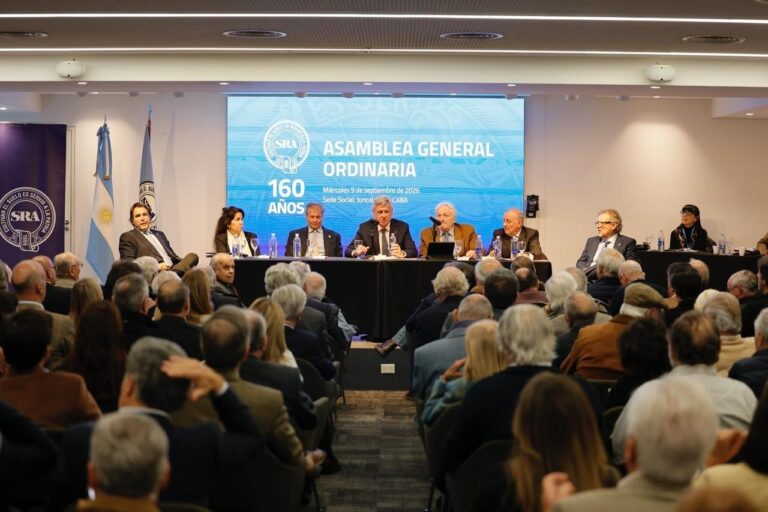 Nicolás Pino, presidente de la Sociedad Rural Argentina