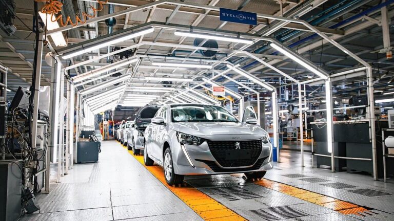 Planta de producción de automóviles