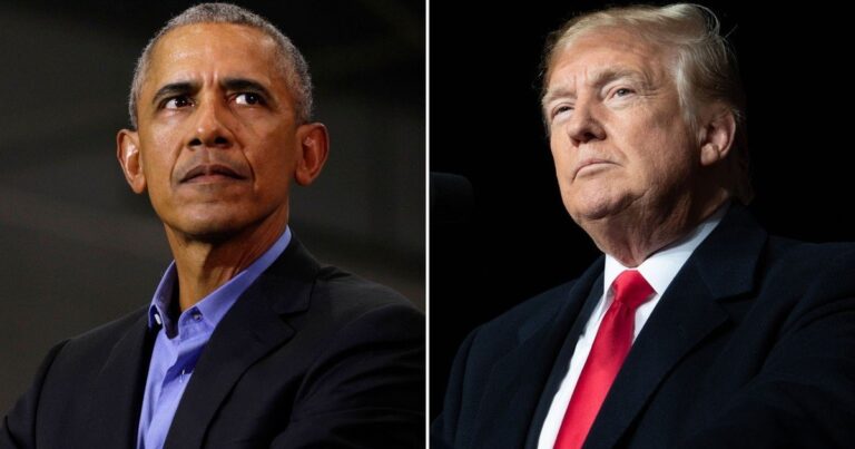 Barack Obama durante una intervención pública