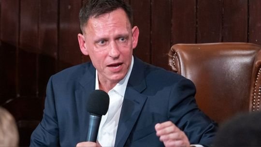 Peter Thiel durante una entrevista