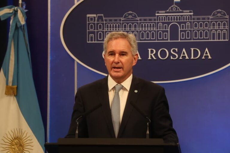 Pablo Quirno, canciller argentino
