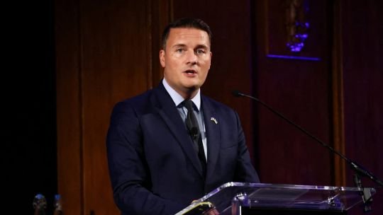 Wes Streeting, secretario de Defensa del Reino Unido