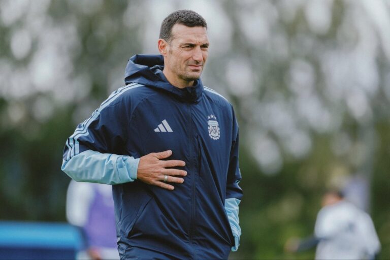 Lionel Scaloni, director técnico de la Selección argentina