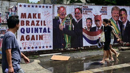 Flávio Bolsonaro y Lula da Silva en la primera vuelta de las elecciones brasileñas