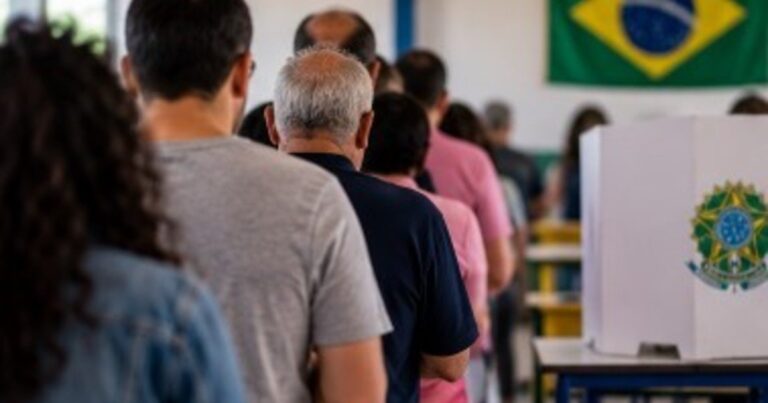 Urna electrónica utilizada en las elecciones de Brasil